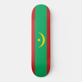 Vlag van Mauritanië Persoonlijk Skateboard