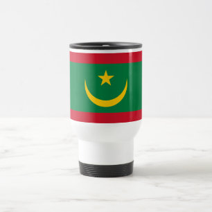 Vlag van Mauritanië Reisbeker