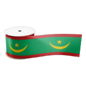 Vlag van Mauritanië Satijnen Lint (Spoel)