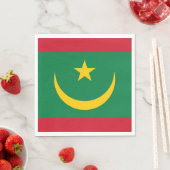 Vlag van Mauritanië Servet (Insitu)