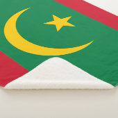 Vlag van Mauritanië Sherpa Deken (3/4)