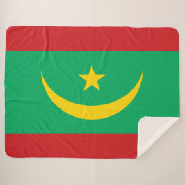 Vlag van Mauritanië Sherpa Deken
