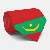 Vlag van Mauritanië Stropdas (Opgerold)