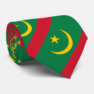 Vlag van Mauritanië Stropdas