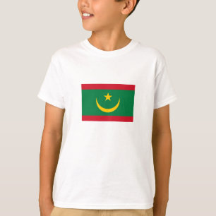 Vlag van Mauritanië T-shirt