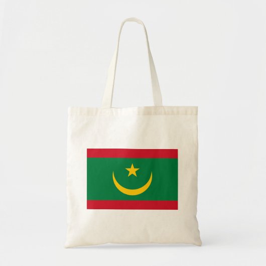 Vlag van Mauritanië Tote Bag (Voorkant)