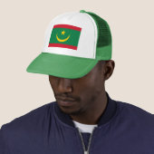 Vlag van Mauritanië Trucker Pet (In situ)