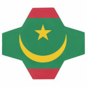 Vlag van Mauritanië Voetbal (Enkel)