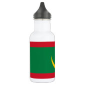 Vlag van Mauritanië Waterfles (Links)