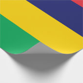 Vlag van Mauritius Cadeaupapier (Hoek)
