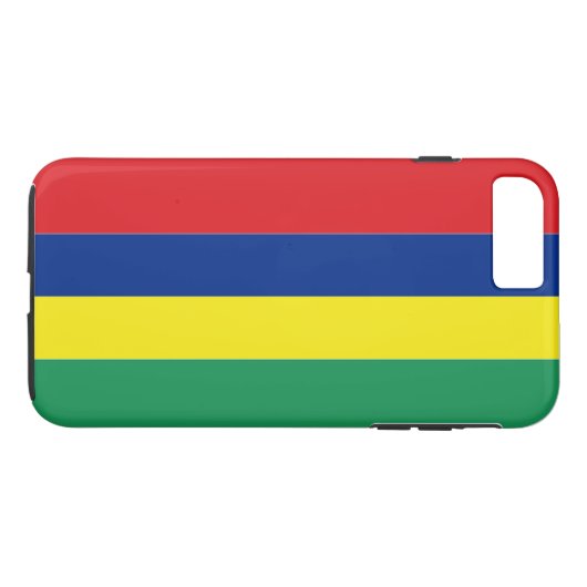 Vlag van Mauritius Case-Mate iPhone Case (Achterkant (Horizontaal))
