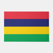 Vlag van Mauritius Deurmat (Voorkant)