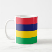 Vlag van Mauritius Koffiemok (Links)