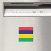 Vlag van Mauritius Magneet (Insitu (Vaatwasser))