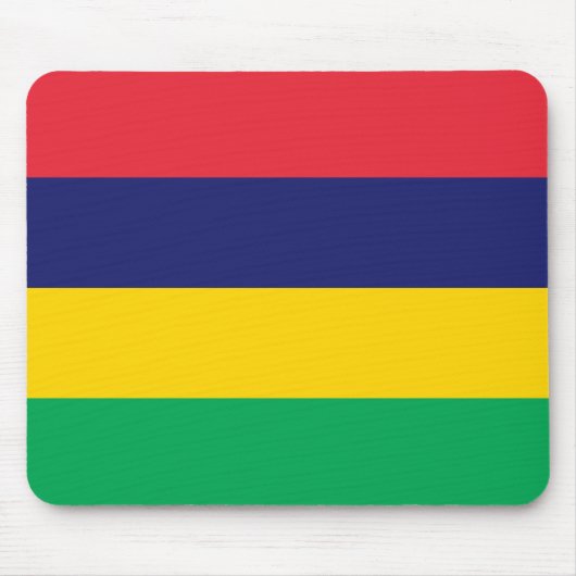 Vlag van Mauritius Muismat (Voorkant)