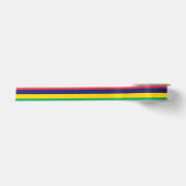Vlag van Mauritius Satijnen Lint (Voorkant)