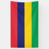 Vlag van Mauritius Spandoek (Verticaal)