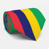 Vlag van Mauritius Stropdas (Opgerold)