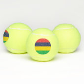Vlag van Mauritius Tennisballen (Multi)