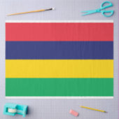 Vlag van Mauritius Tissuepapier (Craft)