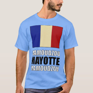 Vlag van Mayotte T-shirt