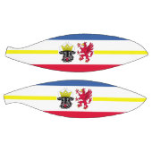 Vlag van Mecklenburg-Western Pommeren Basketball Basketbal (Panelen)