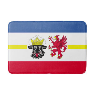 Vlag van Mecklenburg-Western Pommeren Bath Mat