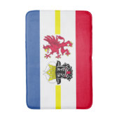 Vlag van Mecklenburg-Western Pommeren Bath Mat (Voorkant Verticaal)