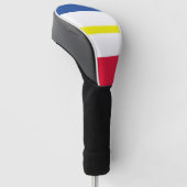 Vlag van Mecklenburg-Western Pommeren Golf Head Co Golfheadcover (Schuin)