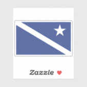 Vlag van Mellieħa (1993-2000) Sticker (Vel)