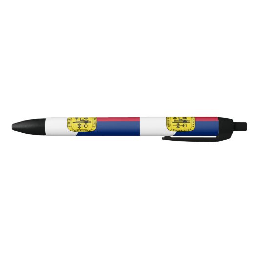 Vlag van Memphis, Tennessee Black Ink Pen (Bodem)