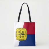 Vlag van Memphis, Tennessee Canvas tas (Voorkant)