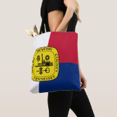 Vlag van Memphis, Tennessee Canvas tas (Dichtbij)
