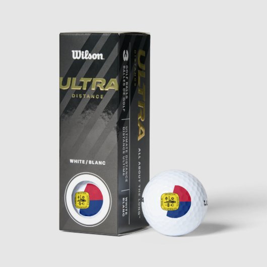 Vlag van Memphis, Tennessee Golf Balls Golfballen (Verpakking)