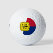Vlag van Memphis, Tennessee Golf Balls Golfballen (Voorkant)