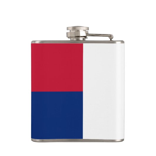Vlag van Memphis, Tennessee Hip Flask Heupfles (Achterkant)