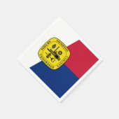 Vlag van Memphis, Tennessee Napkins Servet (Hoek)
