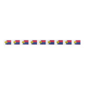 Vlag van Memphis, Tennessee Satin Ribbon Satijnen Lint (Voorkant)