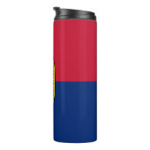 Vlag van Memphis, Tennessee Thermal Tumbler Thermosbeker (Geroteerd rechts)