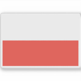 Vlag van Merina, Afrika Sticker