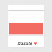 Vlag van Merina, Afrika Sticker (Vel)