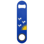 Vlag van Merionethshire Bar Key Speed Flessenopener (Voorkant)