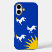 Vlag van Merionethshire Hoesje-Mate iPhone Case (Achterkant)