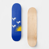 Vlag van Merionethshire Skateboard (Voorkant)