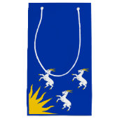 Vlag van Merionethshire Small Gift Bag Klein Cadeauzakje (Voorkant)