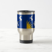 Vlag van Merionethshire Travel Mug Reisbeker (Center)