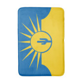 Vlag van Mesa, Arizona Bathroom Mat (Voorkant Verticaal)