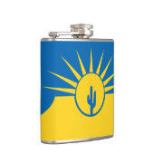 Vlag van Mesa, Arizona Flask Heupfles (Rechts)