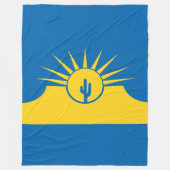 Vlag van Mesa, Arizona Fleece Blanket (Voorkant)