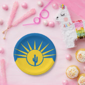 Vlag van Mesa, Arizona Paper Borden Papieren Bordje (Feest)